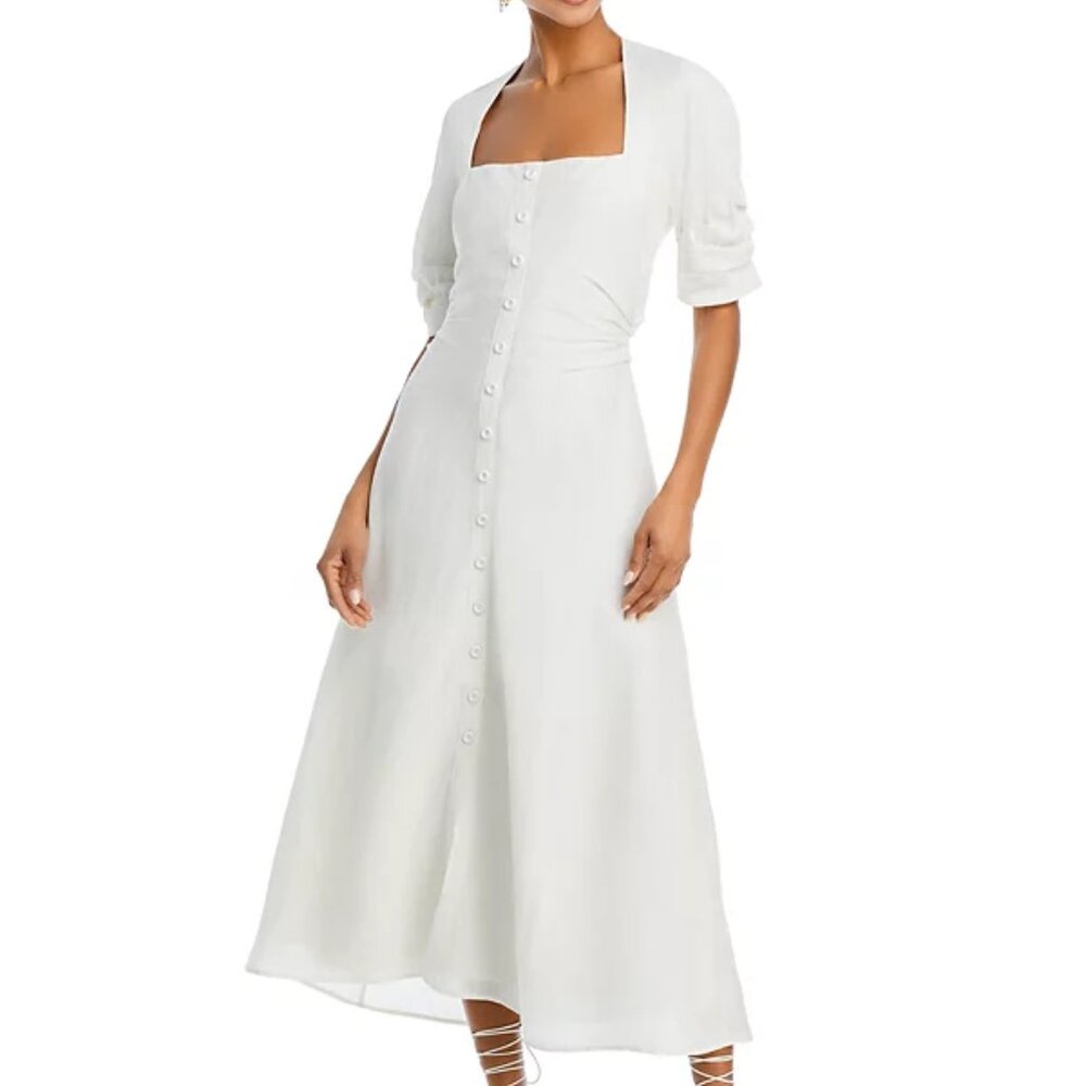 Cult Gaia Karissa Linen-Blend Dress, Size Small NWOT